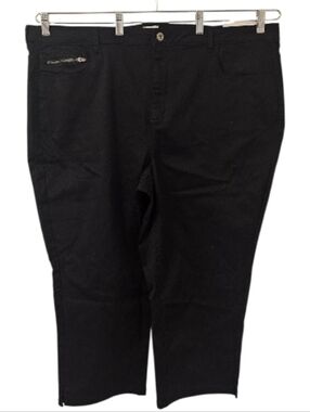 Black d/c Jeans Penningtons Women's 1948 Fit Denim Capri Leggings